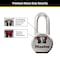 Master Lock 4-45/64 in. H X 1-19/64 in. W X 2-1/2 in. L Steel Ball Bearing Locking Weather-Resistant M930XKADLHCCSEN - alternate 5